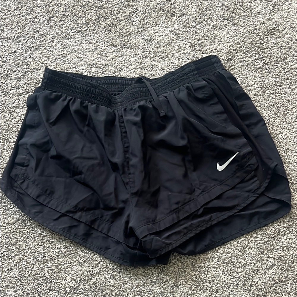 Nike Black Athletic Shorts Lightweight Moisture-Wicking